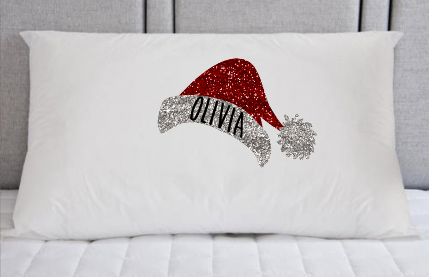 Personalized Holiday Pillowcase