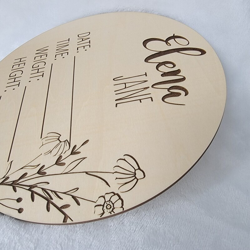 Birth Announcement Round