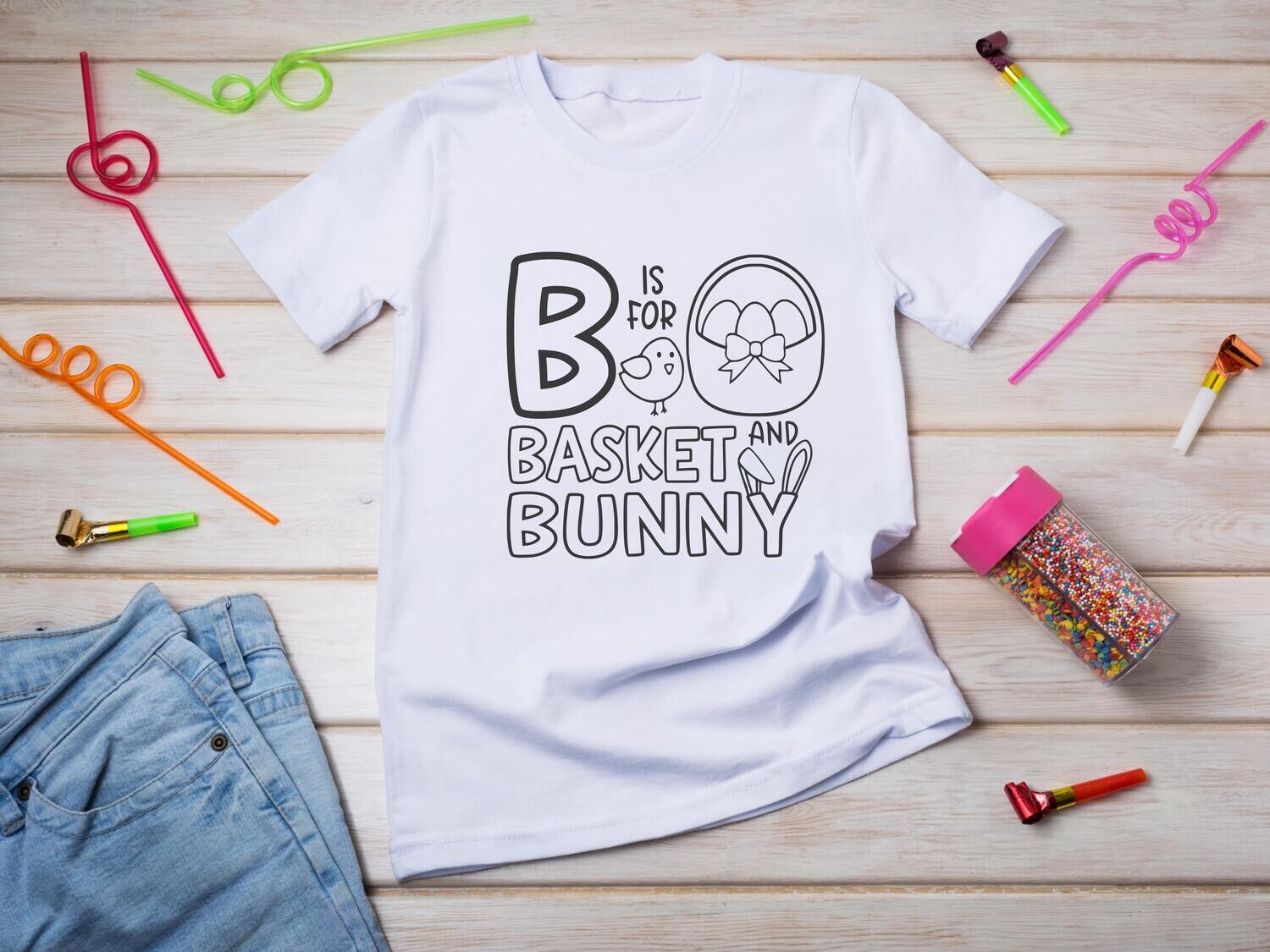 Easter Color Me Tshirt