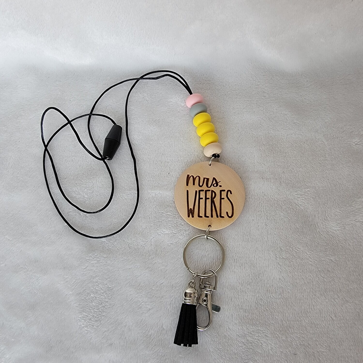 Engraved Teacher Lanyard