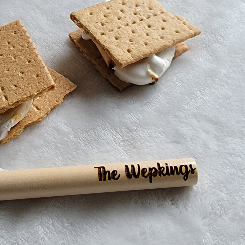 Personalized Roasting Sticks