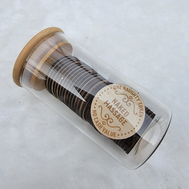 Naughty Activity Tokens Jar