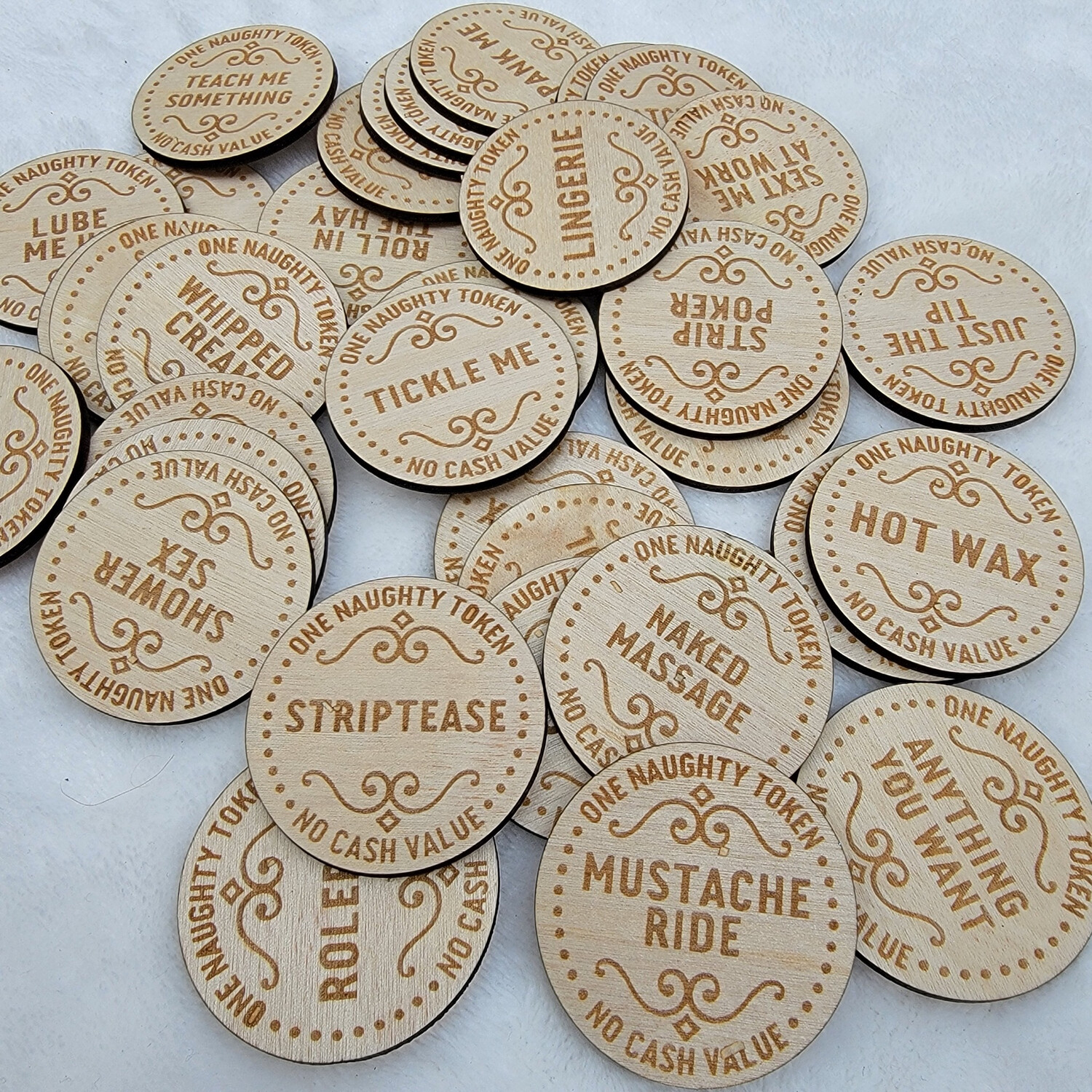 Naughty Activity Tokens Jar
