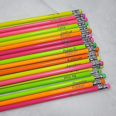 BTS Personalized Pencils