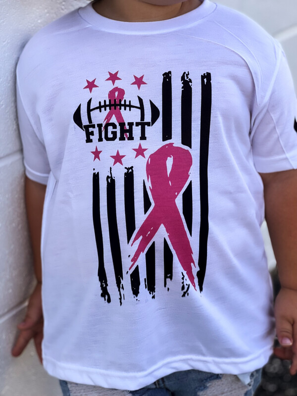 Breast Cancer Football Tee