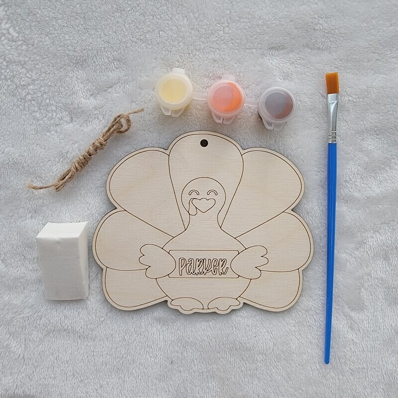 Personalized DIY paint kits Thanksgiving ONLY
