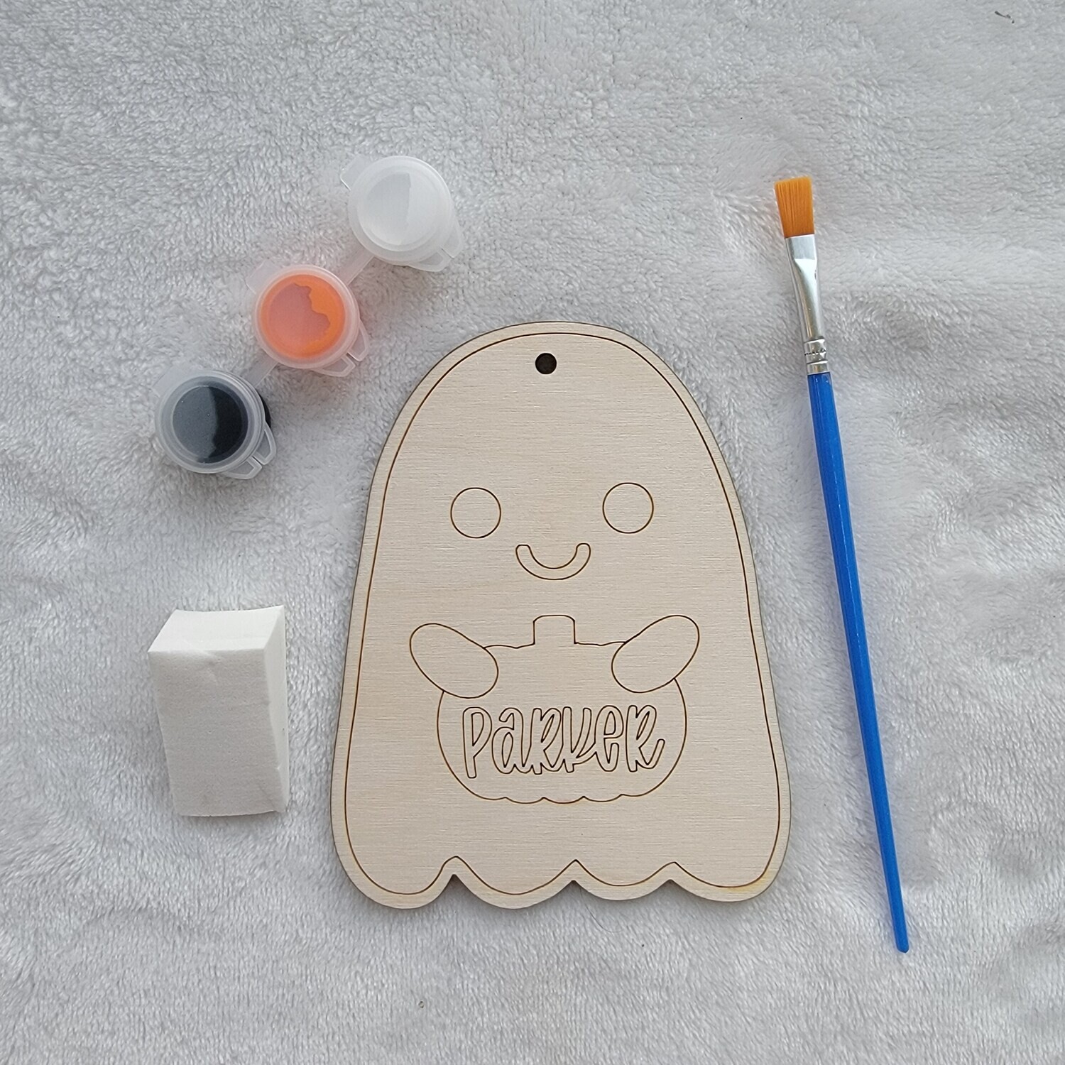 Personalized DIY paint kit HALLOWEEN GHOST ONLY