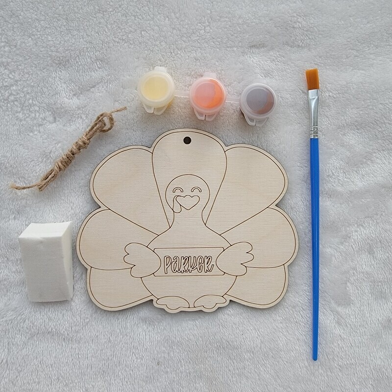 Personalized DIY paint kits Thanksgiving ONLY