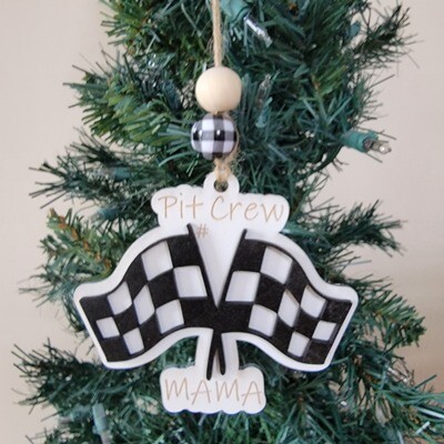 Race Mamma Ornament/car charm
