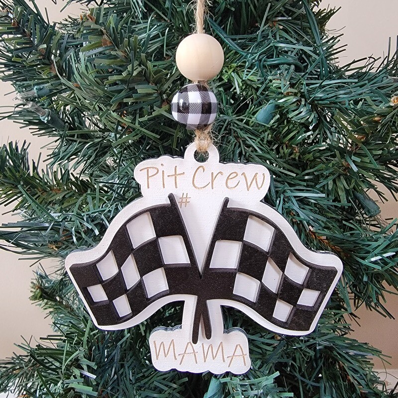 Race Mamma Ornament/car charm