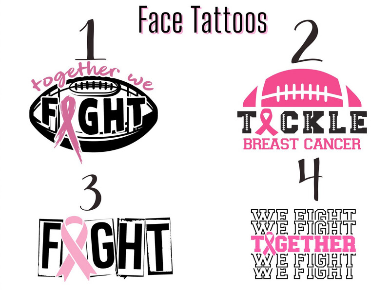 TACKLE BREAST CANCER TATTOOS