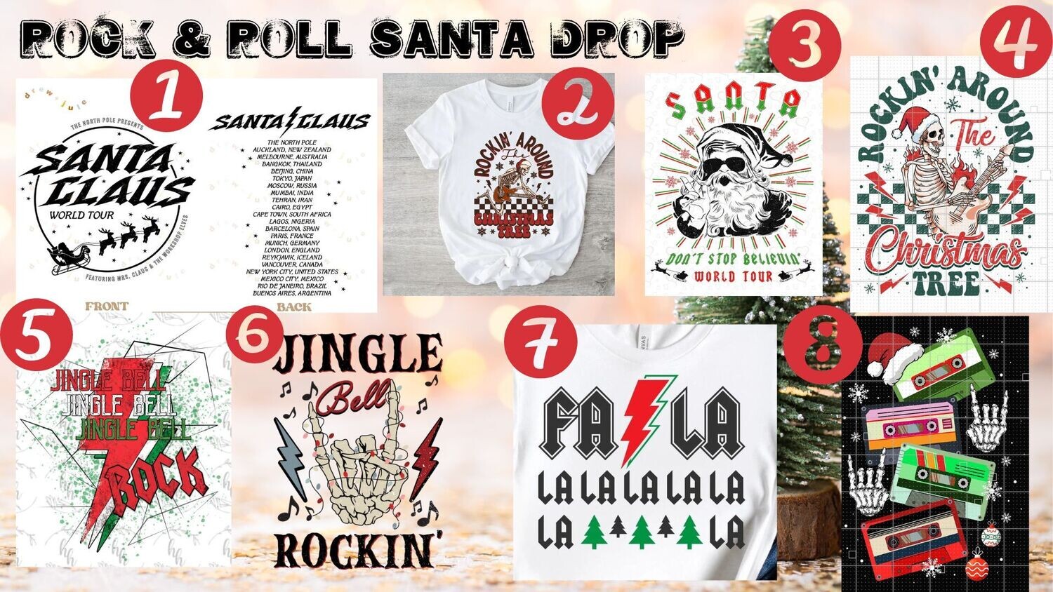 Rock &amp; Roll Santa