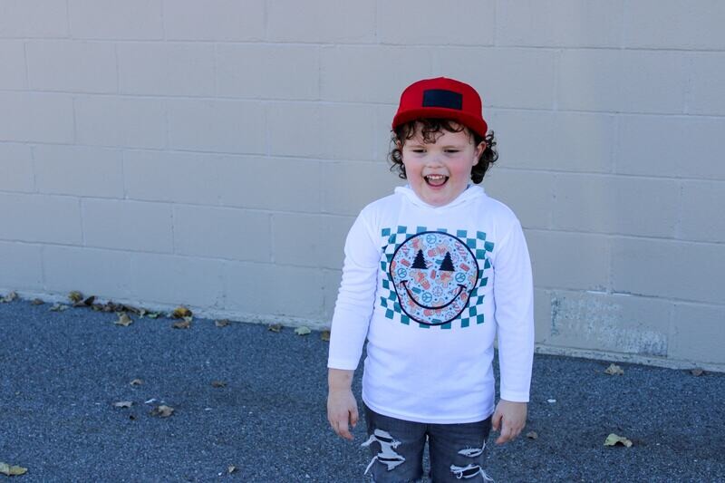 Smiley Christmas Drop