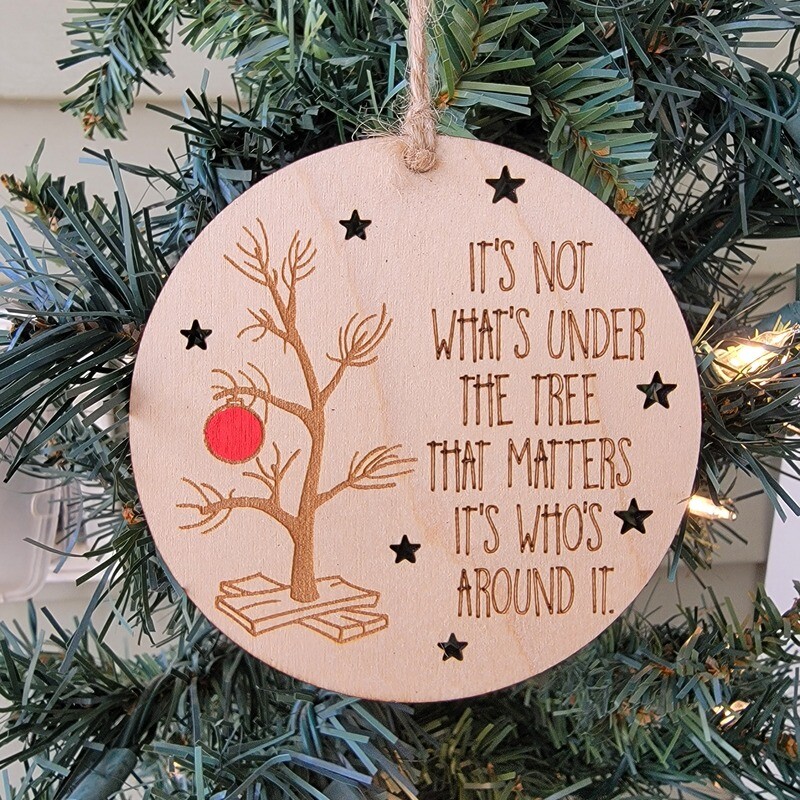 Charlie Brown tree ornament