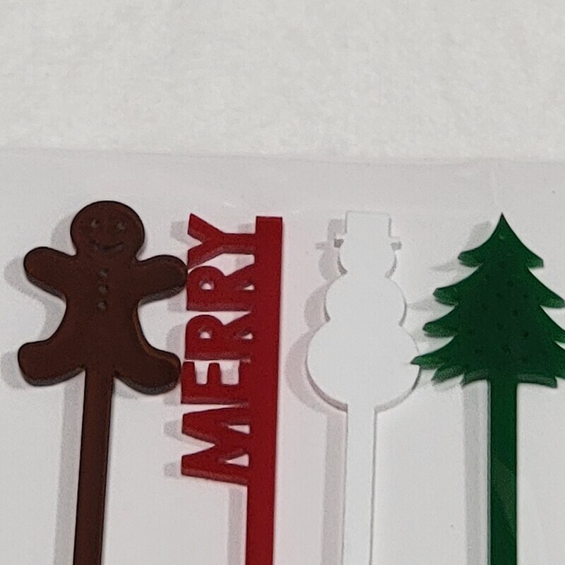 CHRISTMAS Stir sticks