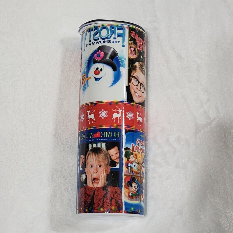 20 oz Classic Christmas movie Tumbler