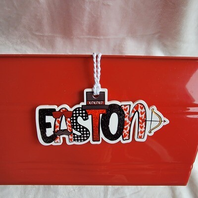 Valentine Basket tag
