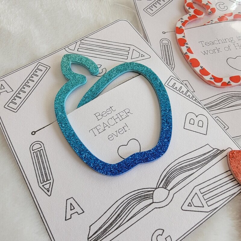 JUMBO Apple Paperclip