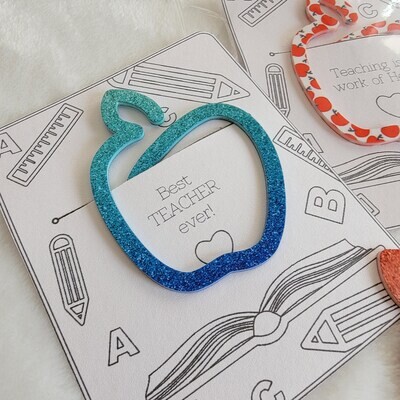 JUMBO Apple Paperclip