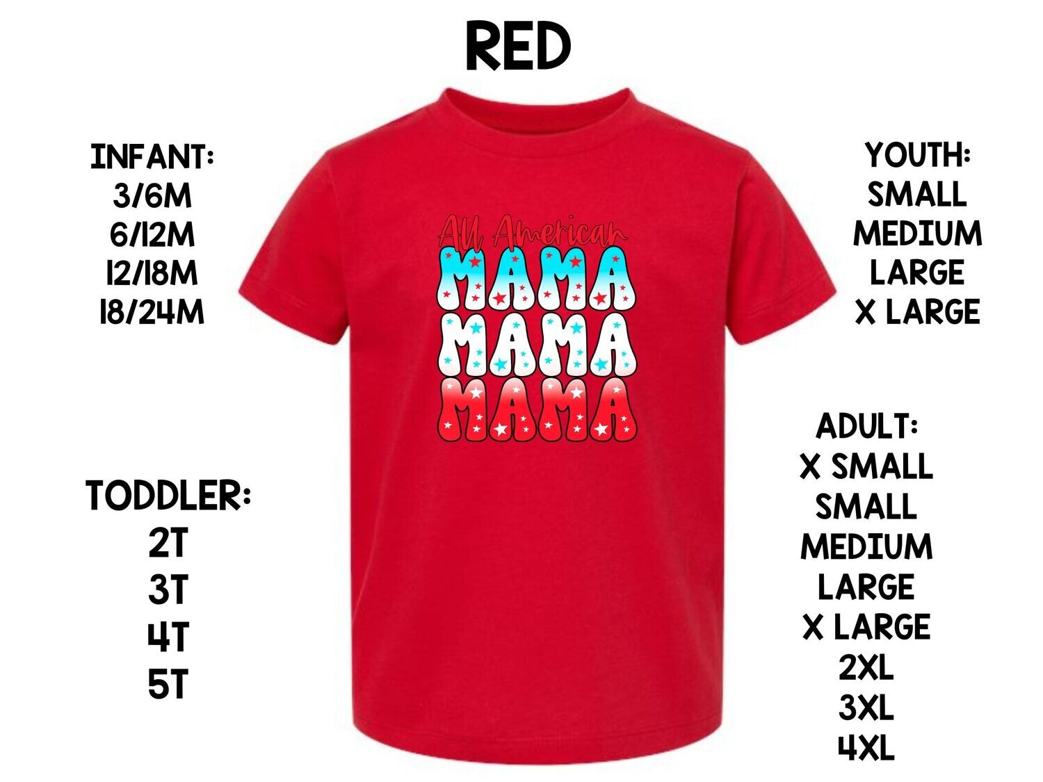 ALL AMERICAN MAMMA-4TH JULY