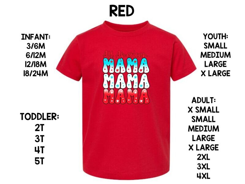 ALL AMERICAN MAMMA-4TH JULY