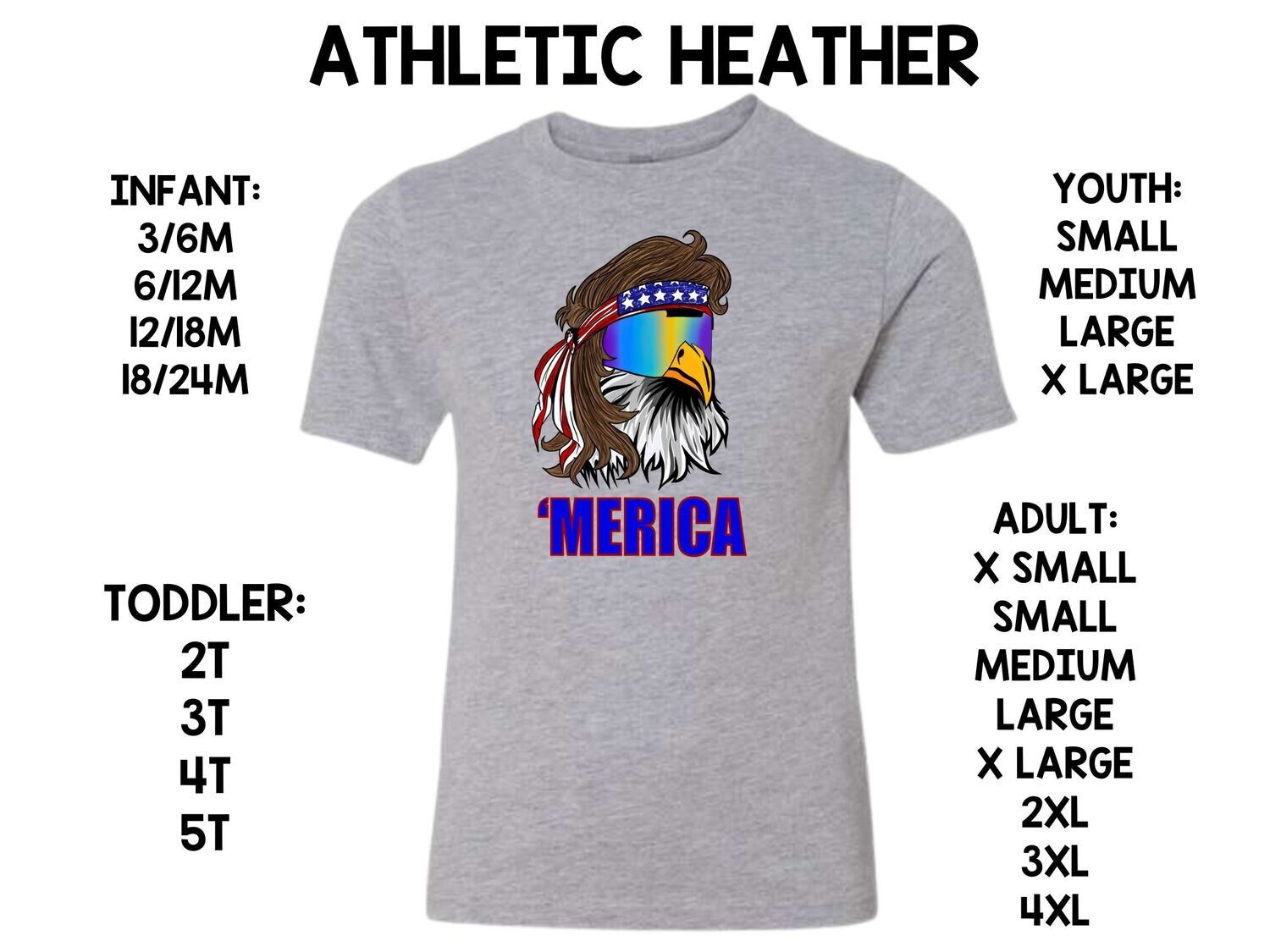 MERICA EAGLE WITH GLASSES-4TH JULY