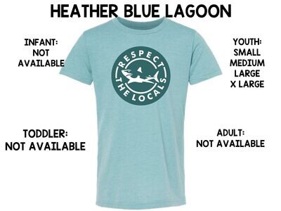 RESPECT THE LOCALS SOLID shark