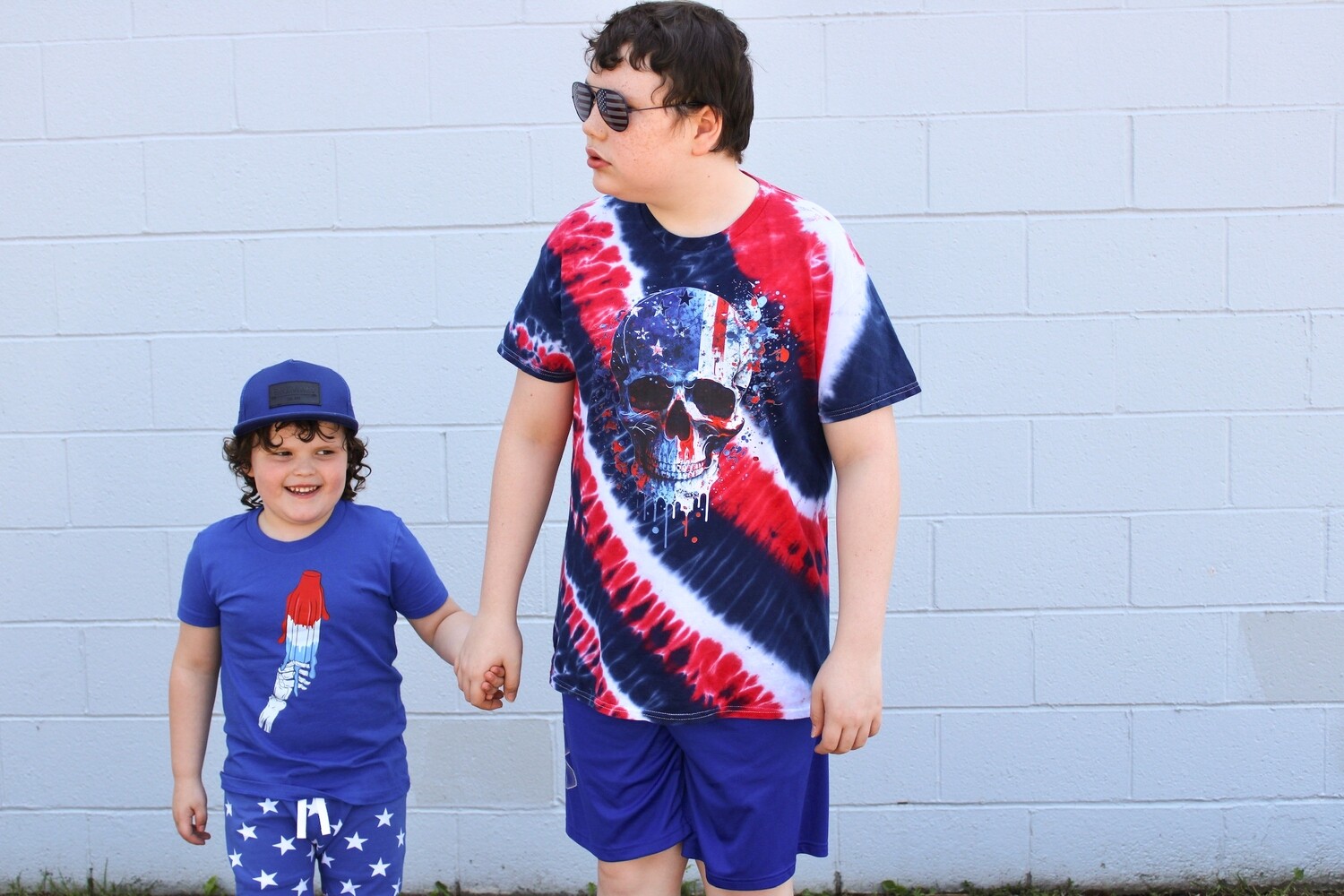 FLAG SKULL -4TH JULY
