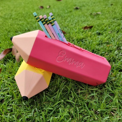 Custom Pencil Pouch-Silicone-3 colors