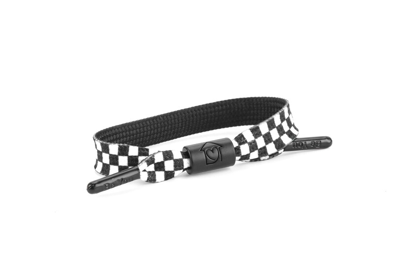 checkered flat bracelet