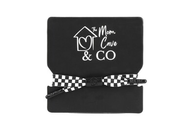 checkered flat bracelet