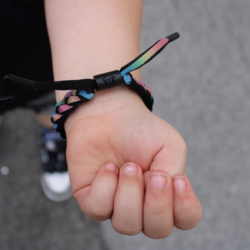 Ombre reflective bracelet