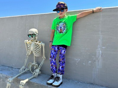 7# COLLAB-SPOOKY SCARY SKELETON PURPLE