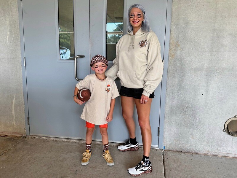 FOOTBALL MOM FRONT AND BACK
