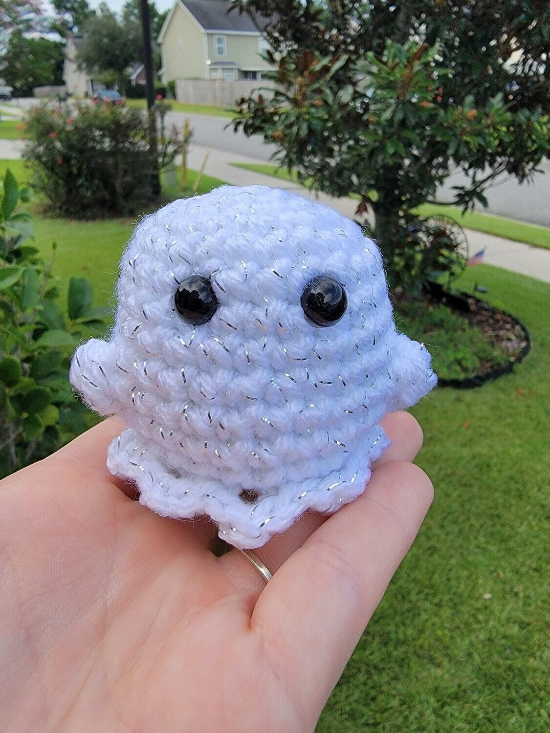 Crochet mini ghost
