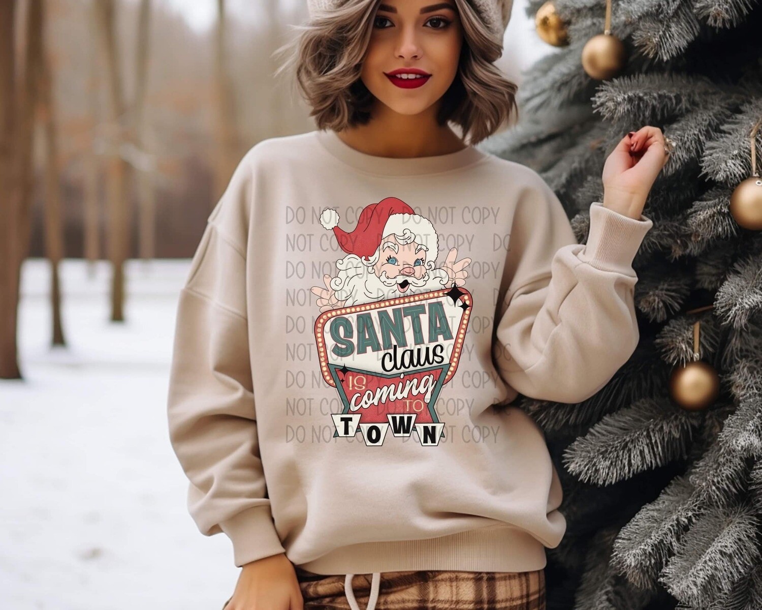 SANTA CLAUS IS COMING TO TOWN