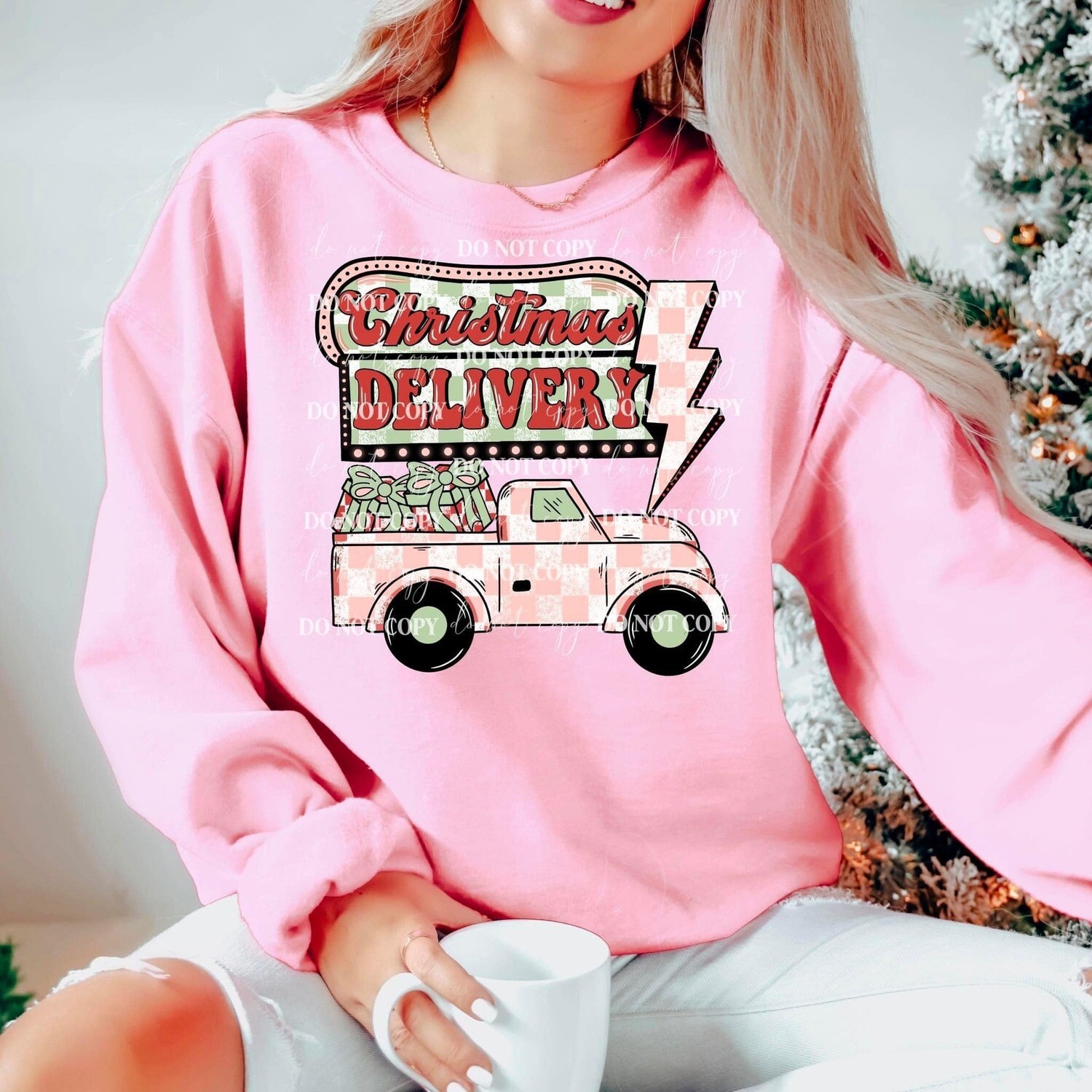 PINK TRUCK DELIVERY