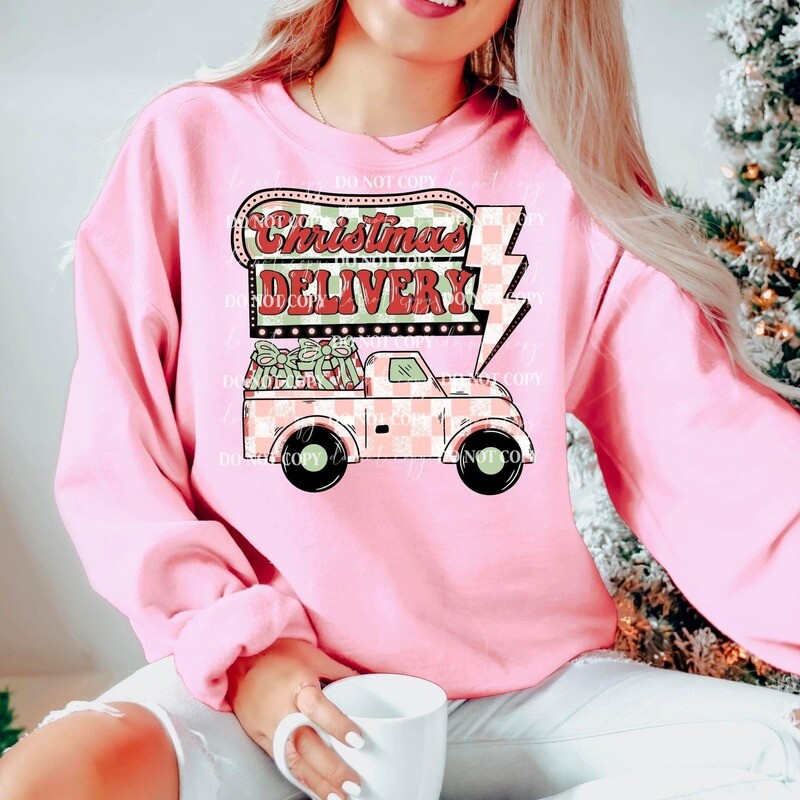 PINK TRUCK DELIVERY