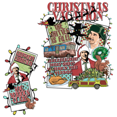 COUSIN EDDIE  XMAS WITH SLEEVE