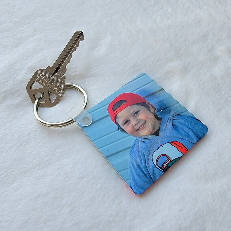 Double sided Personalized keychains