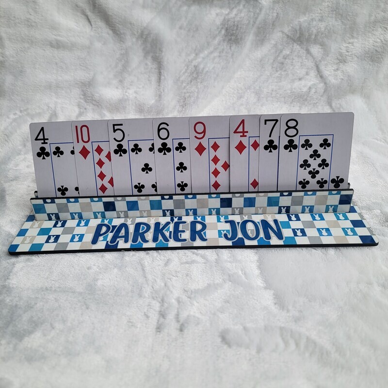 Custom card hold