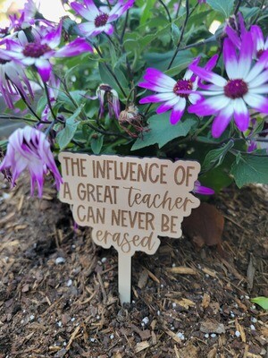 Teacher Appreciation: Wooden Plant stakes