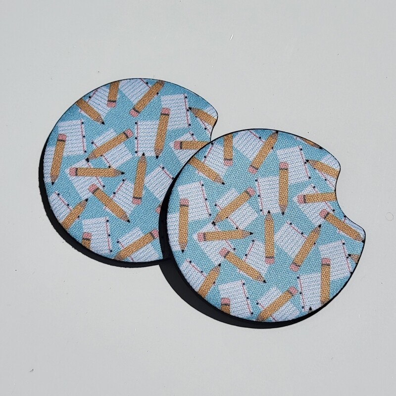 Teacher Appreciation: Custom CAR COASTERS