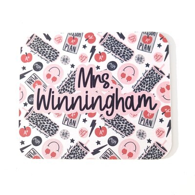 Teacher Appreciation: Custom MOUSEPAD