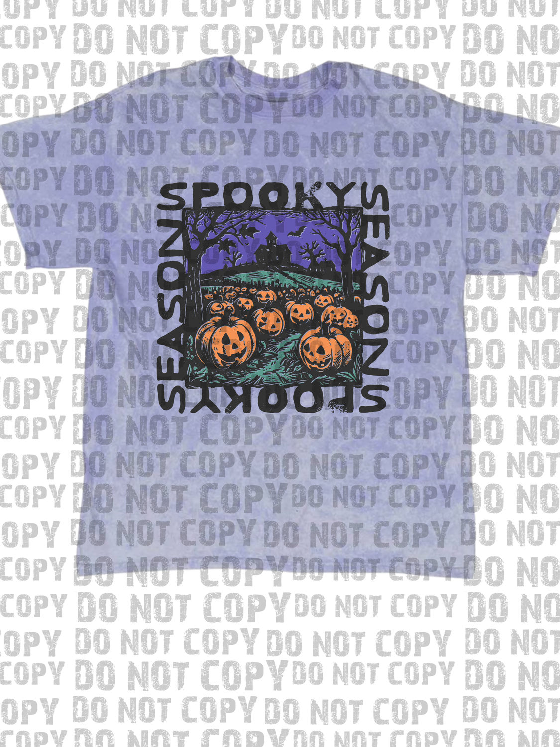 spooky halloween square