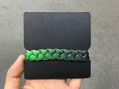 green ombre bracelet
