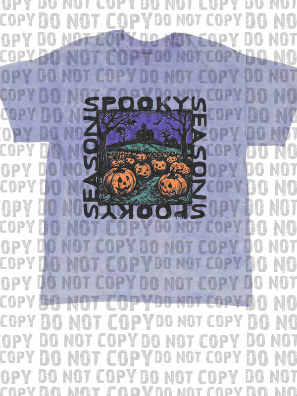 spooky halloween square