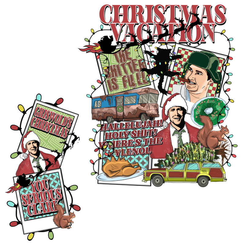 COUSIN EDDIE  XMAS WITH SLEEVE