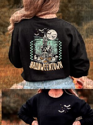 halloweentown blue ombre