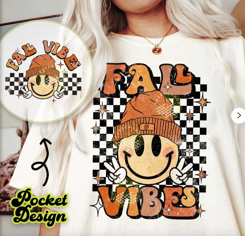 FALL VIBES CHECKERED